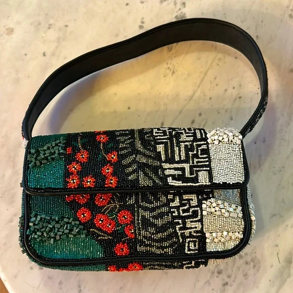 Staud Tommy Beaded Bag - Picture 1 of 6
